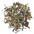 White tea, safflowers with champagne and raspberry flavor