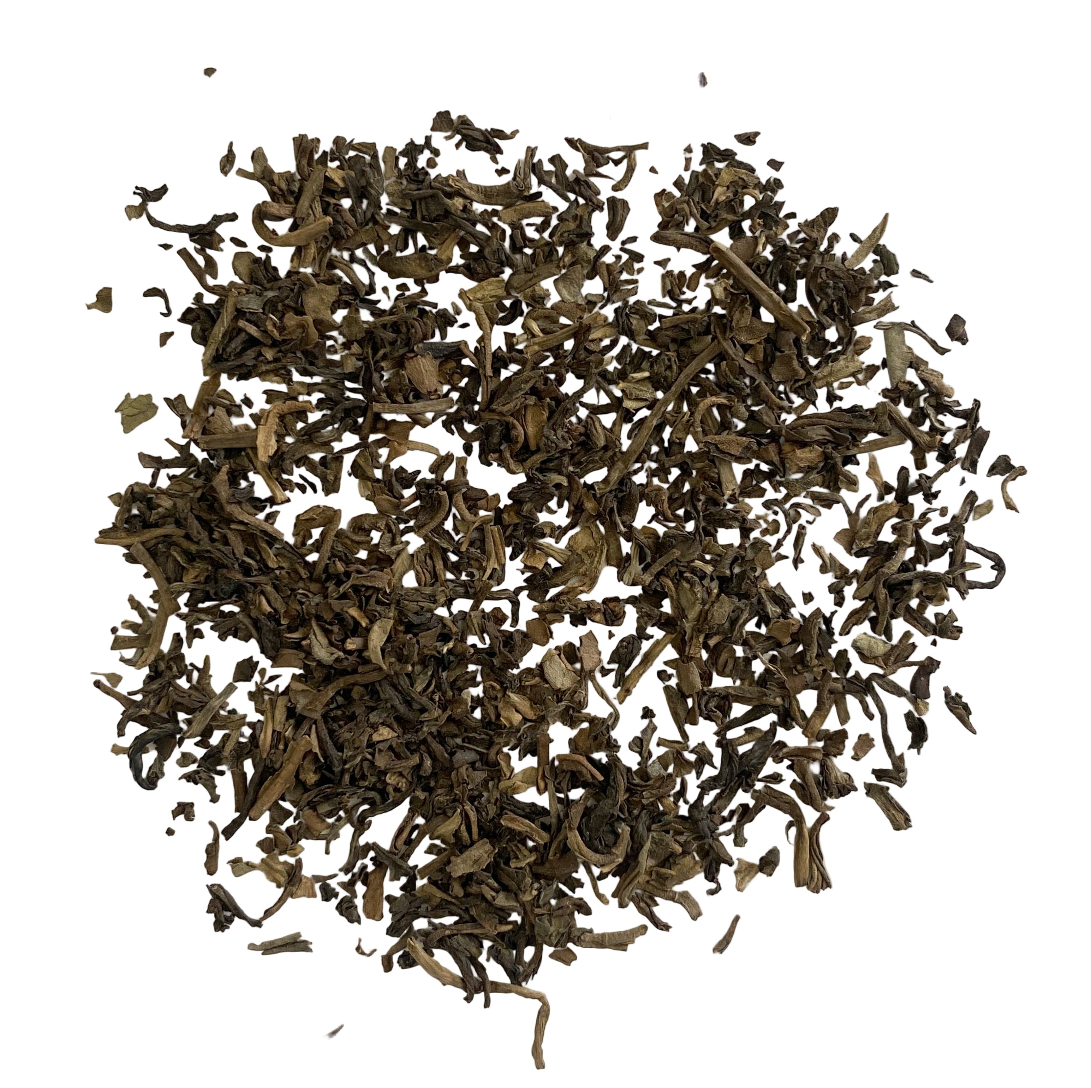 India water-processed black tea with vanilla flavoring.