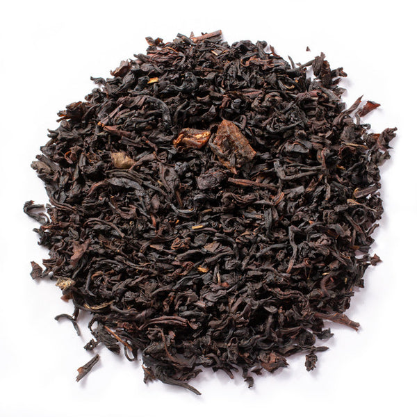 Organic black tea with organic apricot pieces and natural flavor