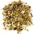 Chamomile, orange peel, hibiscus, orange flavor
