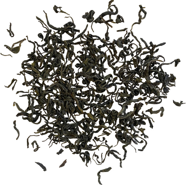 Organic Mao Feng Green, wiry, elegant leaf style