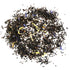 Black Tea, Safflowers, Marigold, Cornflower, & Natural and Artificial flavoring.