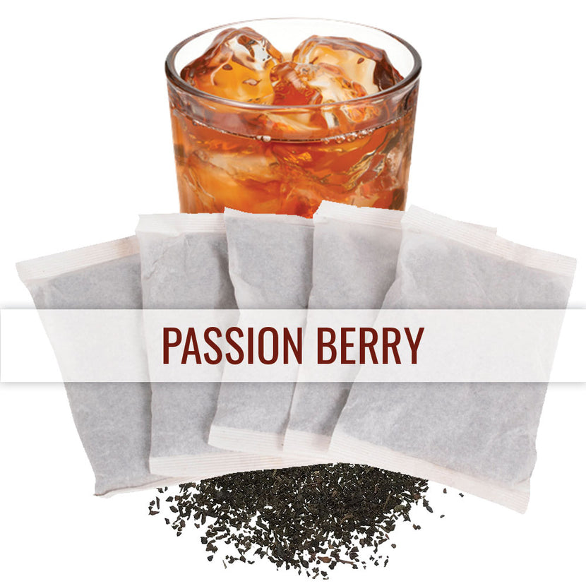 1 Gallon Iced Tea Bags with Passion Fruit Flavor - Carolina Parakeet Tea  and Gifts