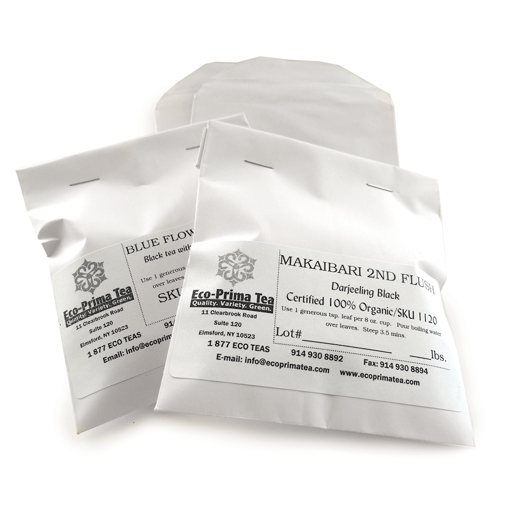 Sample Envelopes, 25 Pack | Eco-Prima Tea