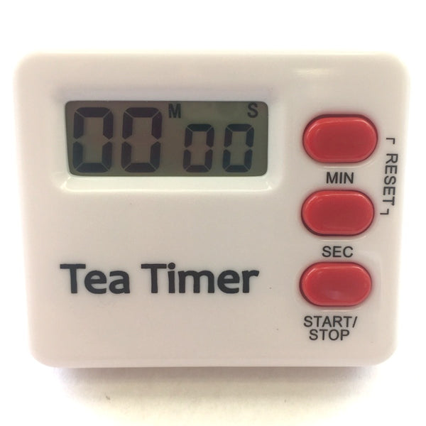 TIMER TO HELP STEEP THE PERFECT CUP OF TEA